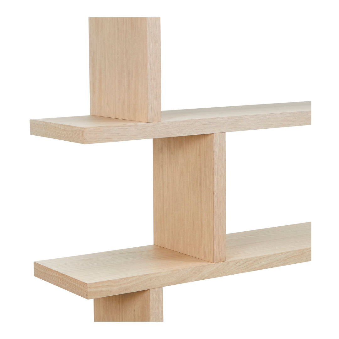 Moe's Home Collection - Miri Shelf Large Oak - ER-1073-24 | American Home Furniture