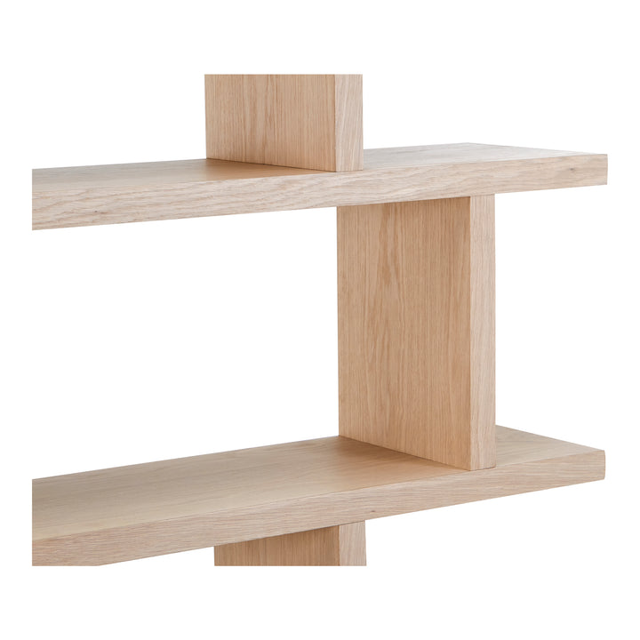Moe's Home Collection - Miri Shelf Large Oak - ER-1073-24 | American Home Furniture