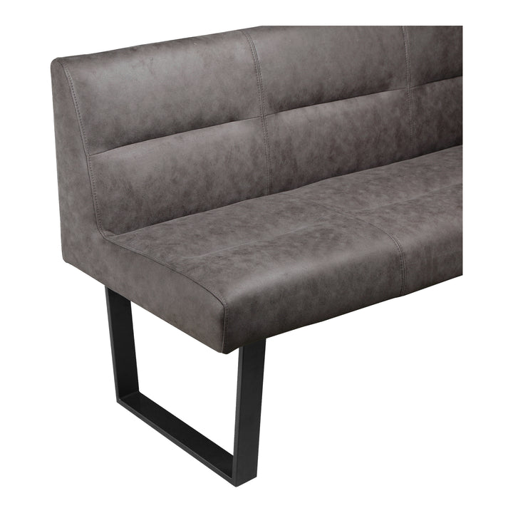 Moe's Home Collection - Hanlon Corner Bench Dark Grey - ER-2066-25-0 | American Home Furniture