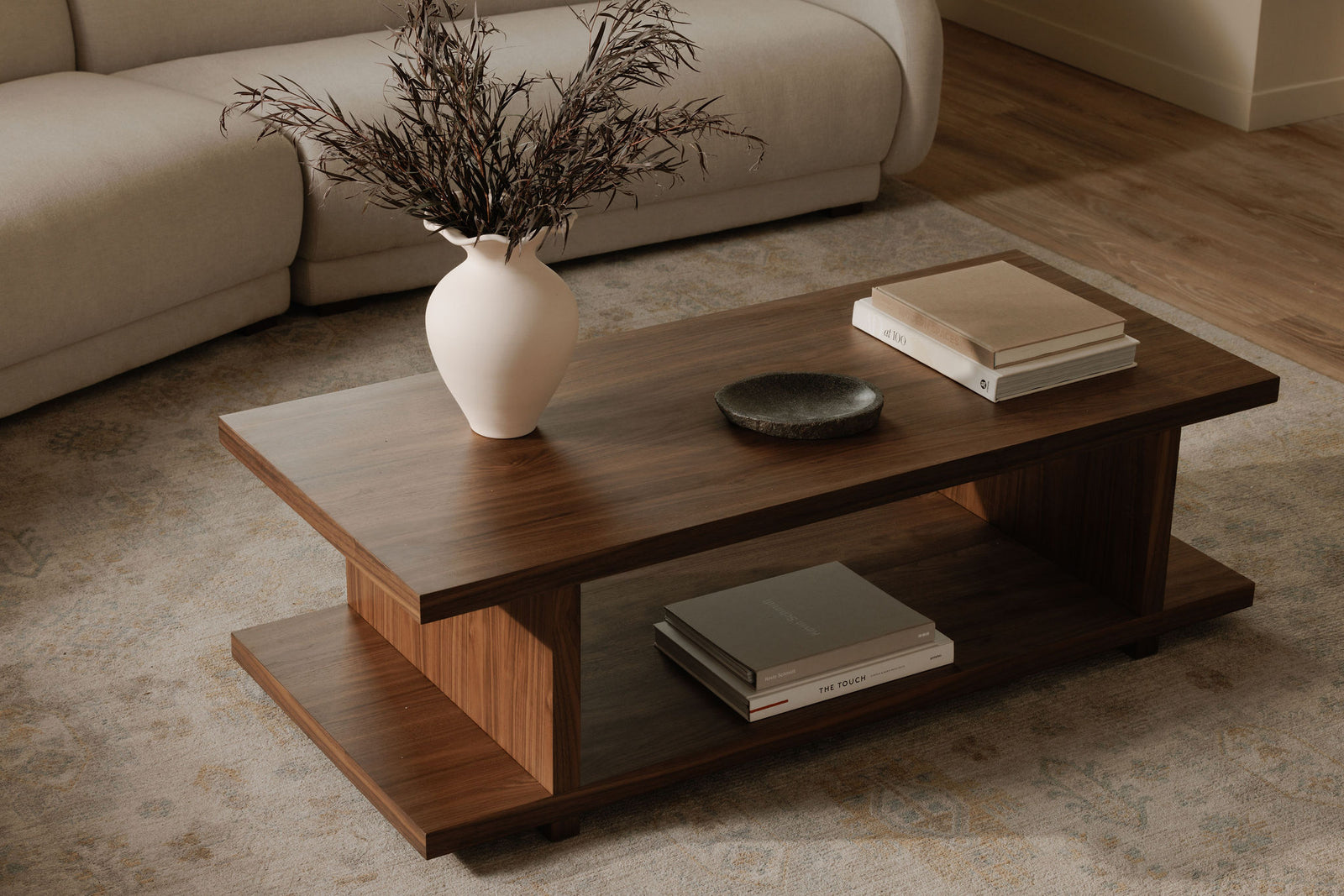 Moe's Home Collection - Miri Coffee Table Walnut - ER-2096-03 | American Home Furniture