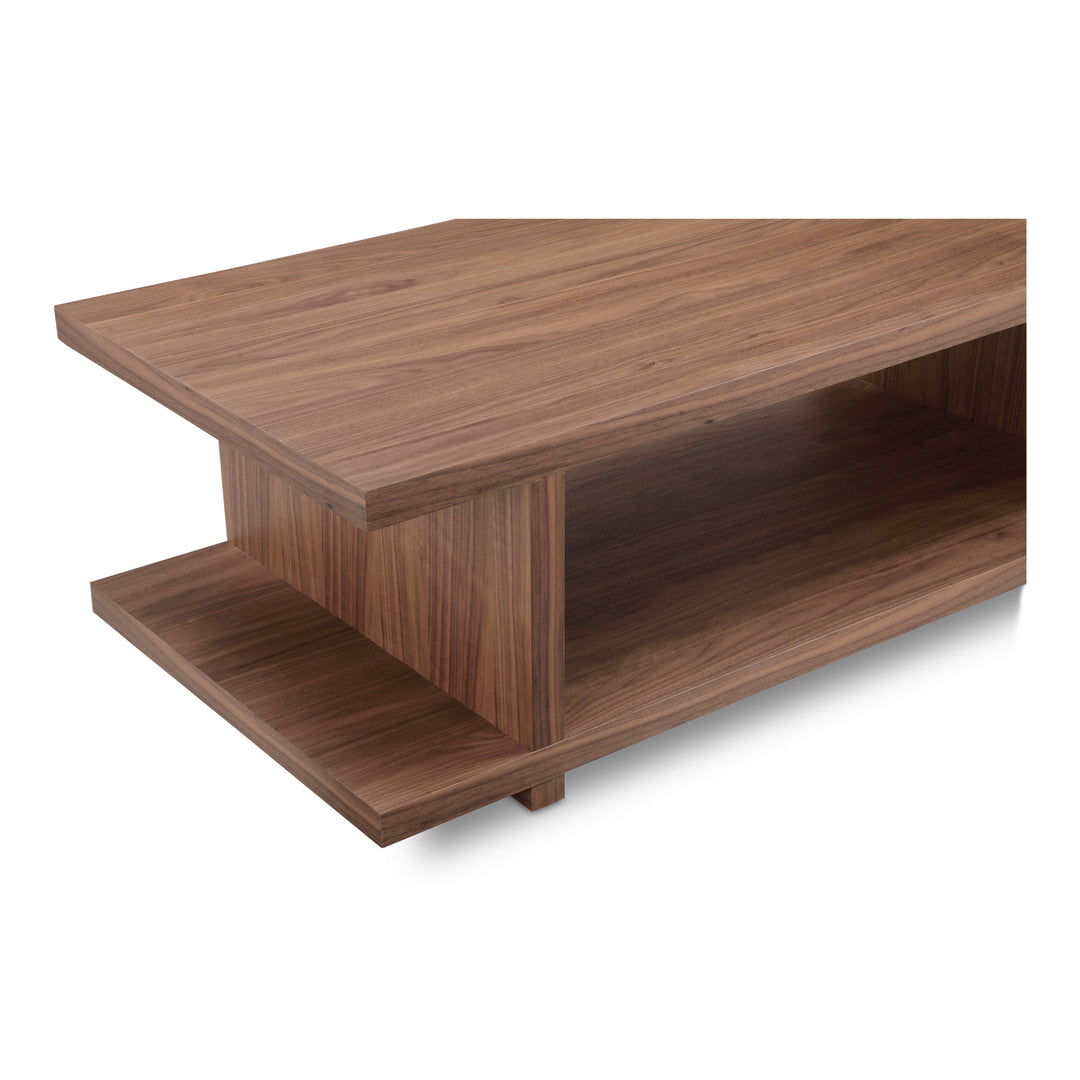 Moe's Home Collection - Miri Coffee Table Walnut - ER-2096-03 | American Home Furniture