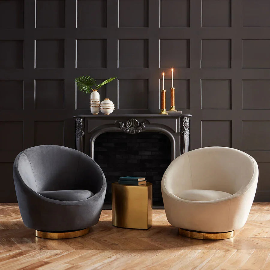 Jonathan Adler Ether Swivel Chair ACCENT + LOUNGE CHAIRS