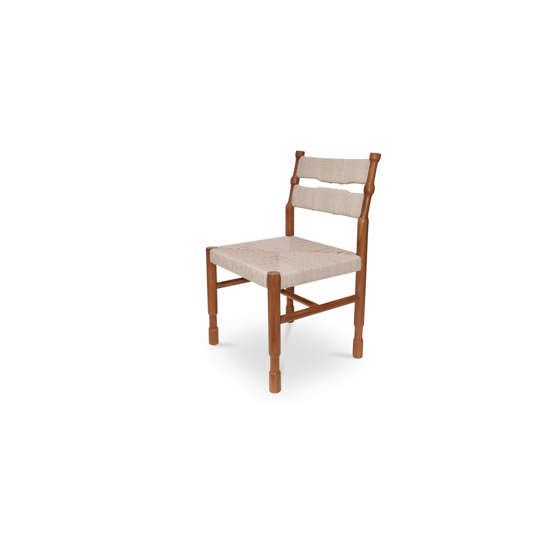 Raf Outdoor Dining Chair Natural - Set Of Two