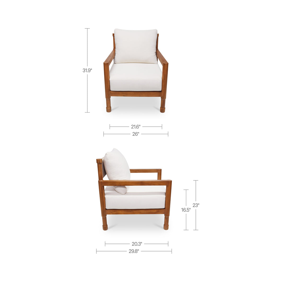 Raf Outdoor Accent Chair