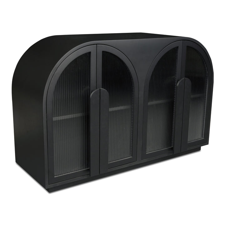 Moe's Home Collection - Salone Cabinet Black - EW-1007-02 | American Home Furniture
