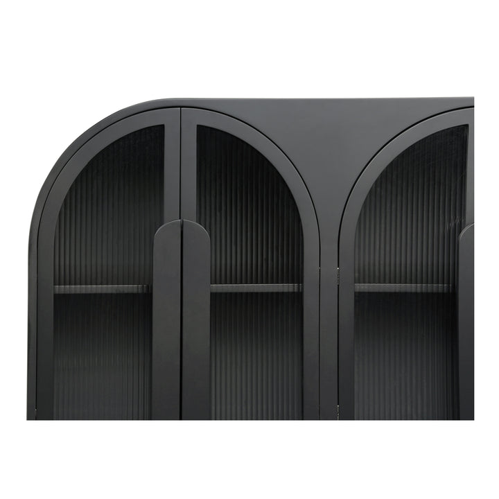 Moe's Home Collection - Salone Cabinet Black - EW-1007-02 | American Home Furniture