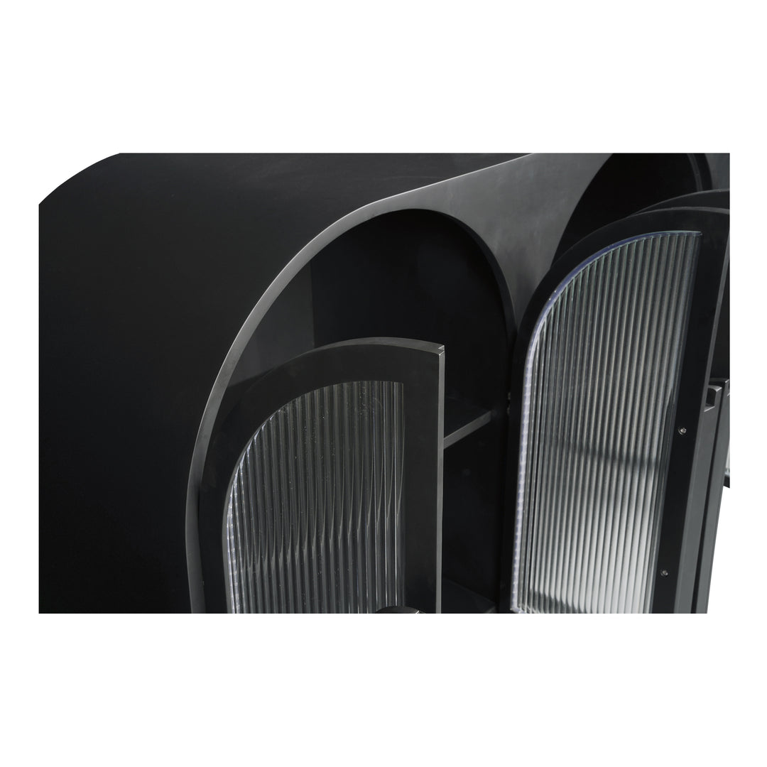 Moe's Home Collection - Salone Cabinet Black - EW-1007-02 | American Home Furniture