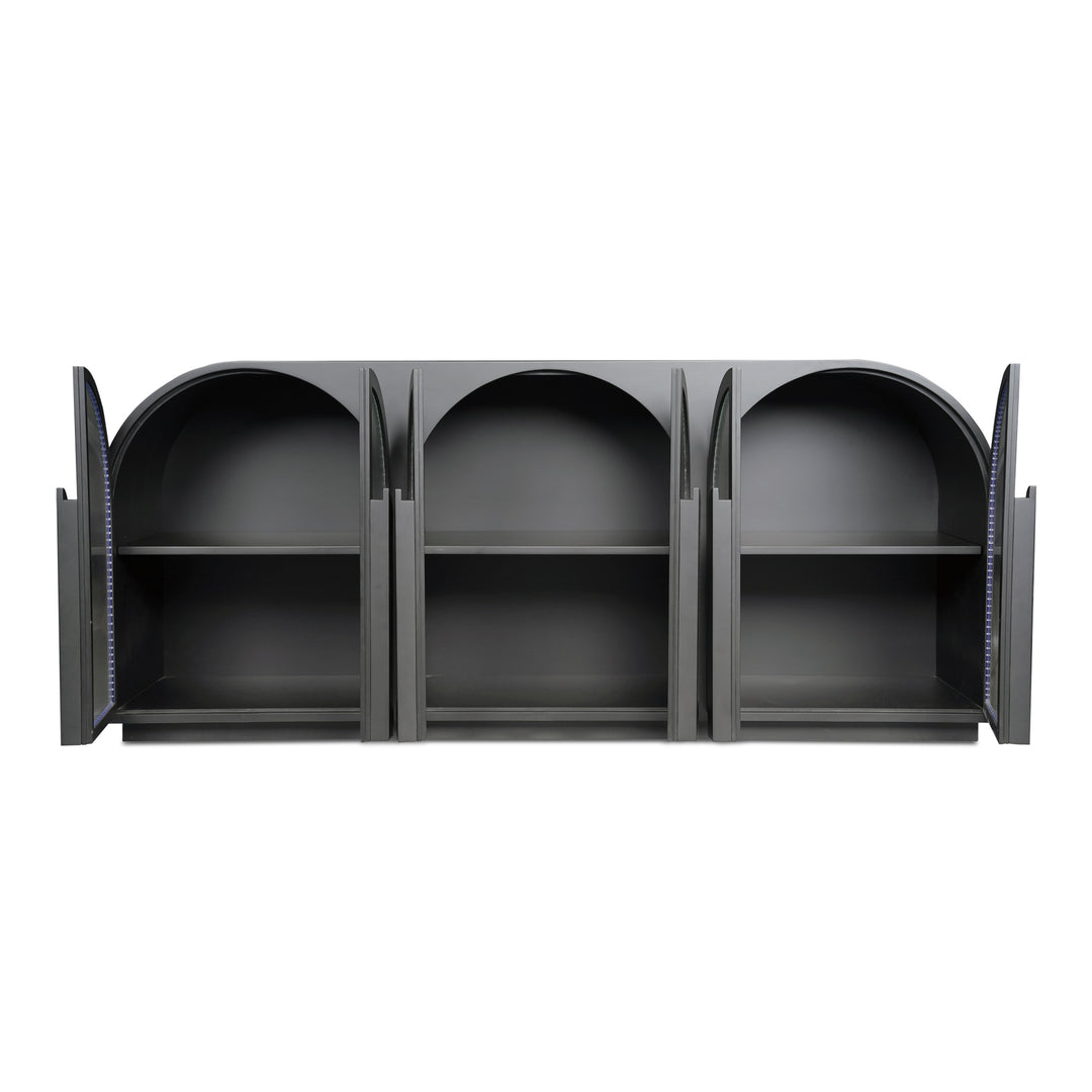 Moe's Home Collection - Salone Sideboard Black - EW-1008-02 | American Home Furniture