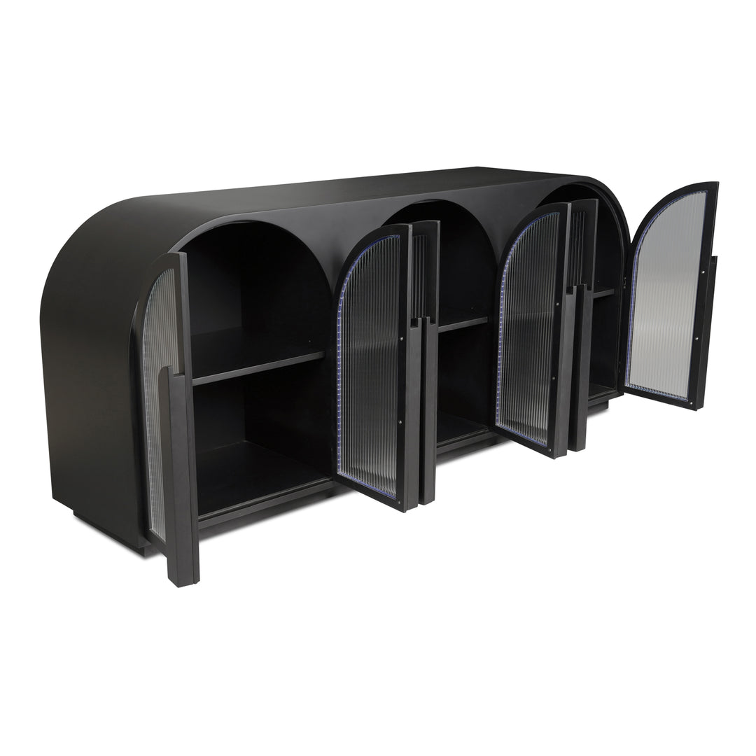 Moe's Home Collection - Salone Sideboard Black - EW-1008-02 | American Home Furniture