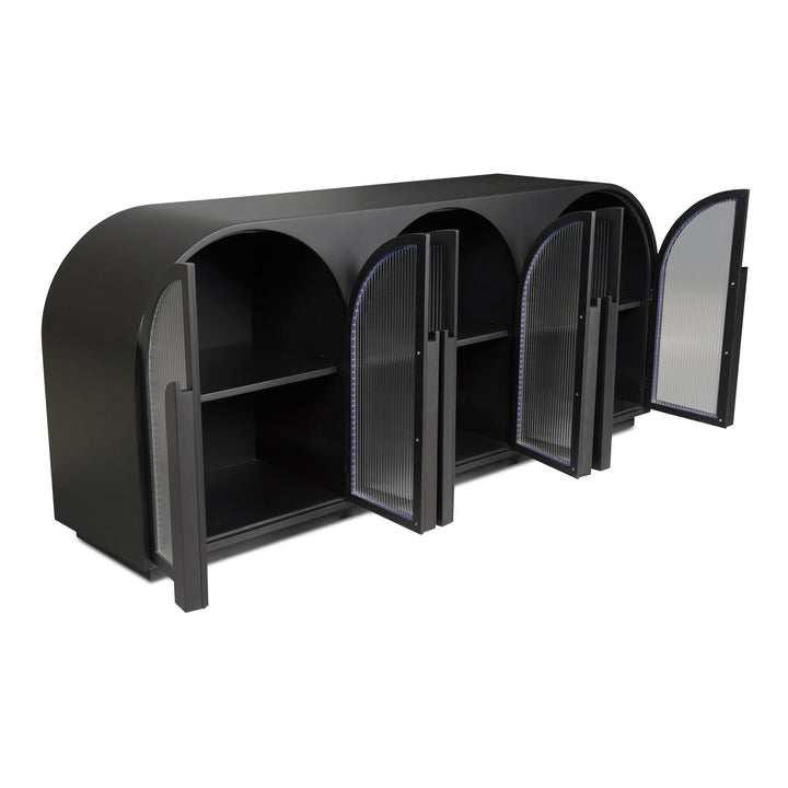 Moe's Home Collection - Salone Sideboard Black - EW-1008-02 | American Home Furniture
