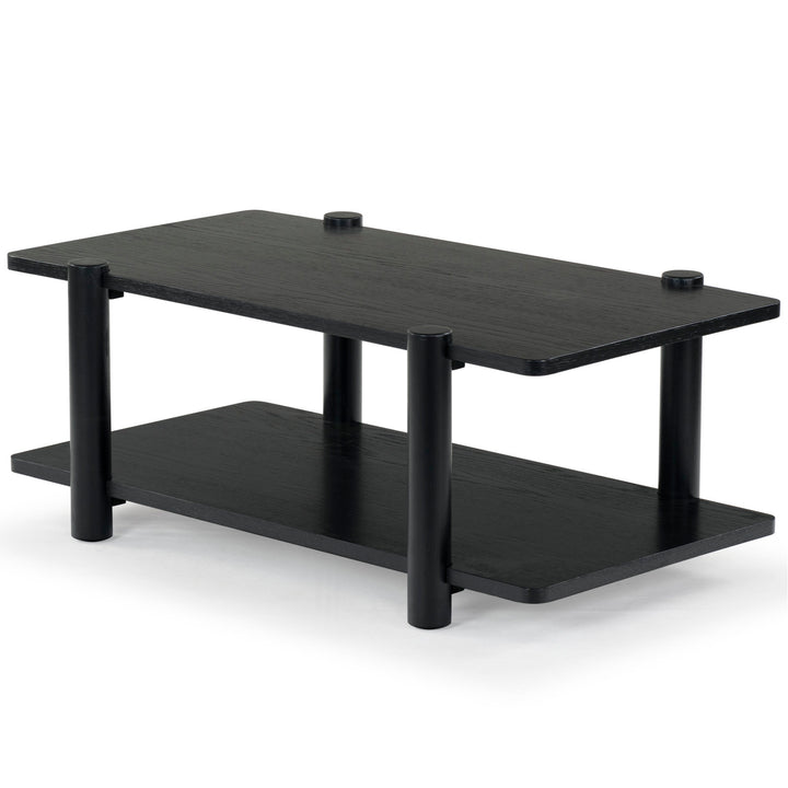 Edisyn 2 Shelf Wood Coffee Table