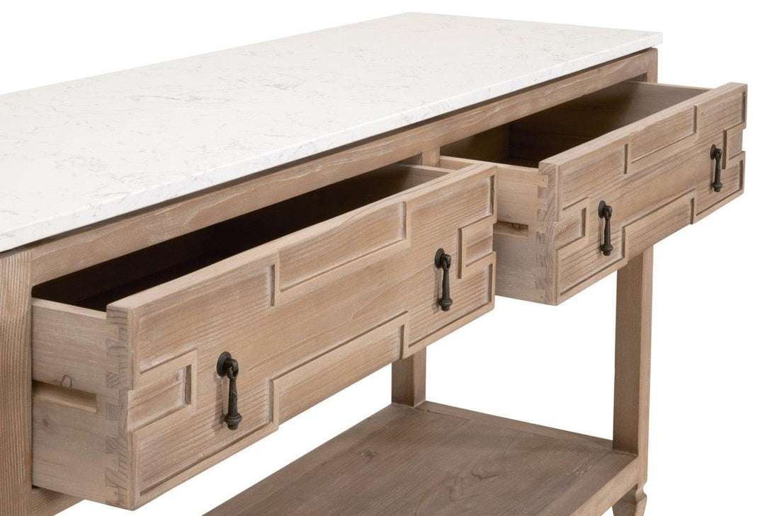Emerie 2-Drawer Entry Console - AmericanHomeFurniture
