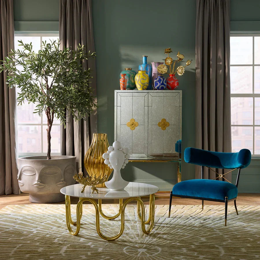 Jonathan Adler Eden Cuff Vase VASES, JARS, + BOTTLES