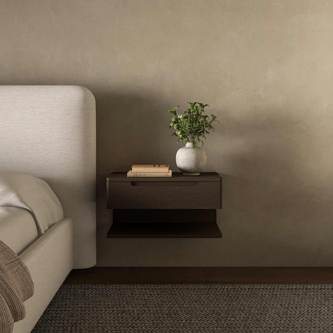 American Home Furniture Moe's Home Collection Jonah Floating Nightstand