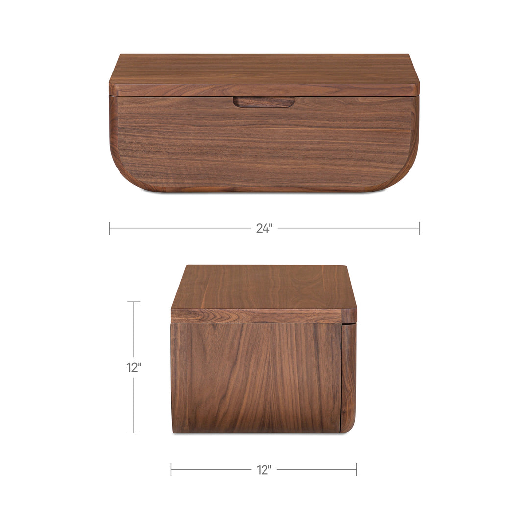 Hettie Floating Nightstand