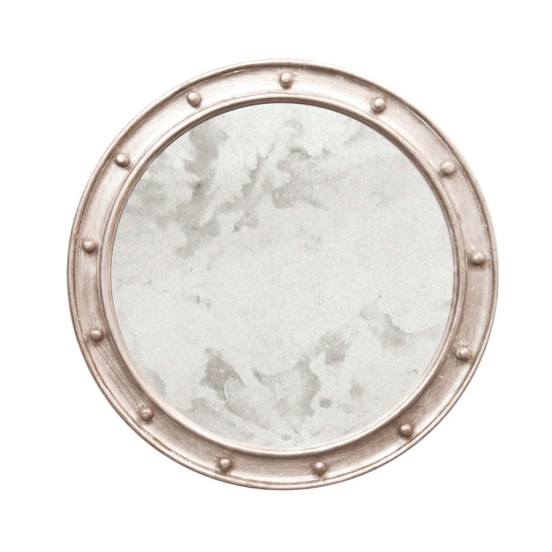 Champagne Slvr Lf Round Ant Mir - FEDERAL S
