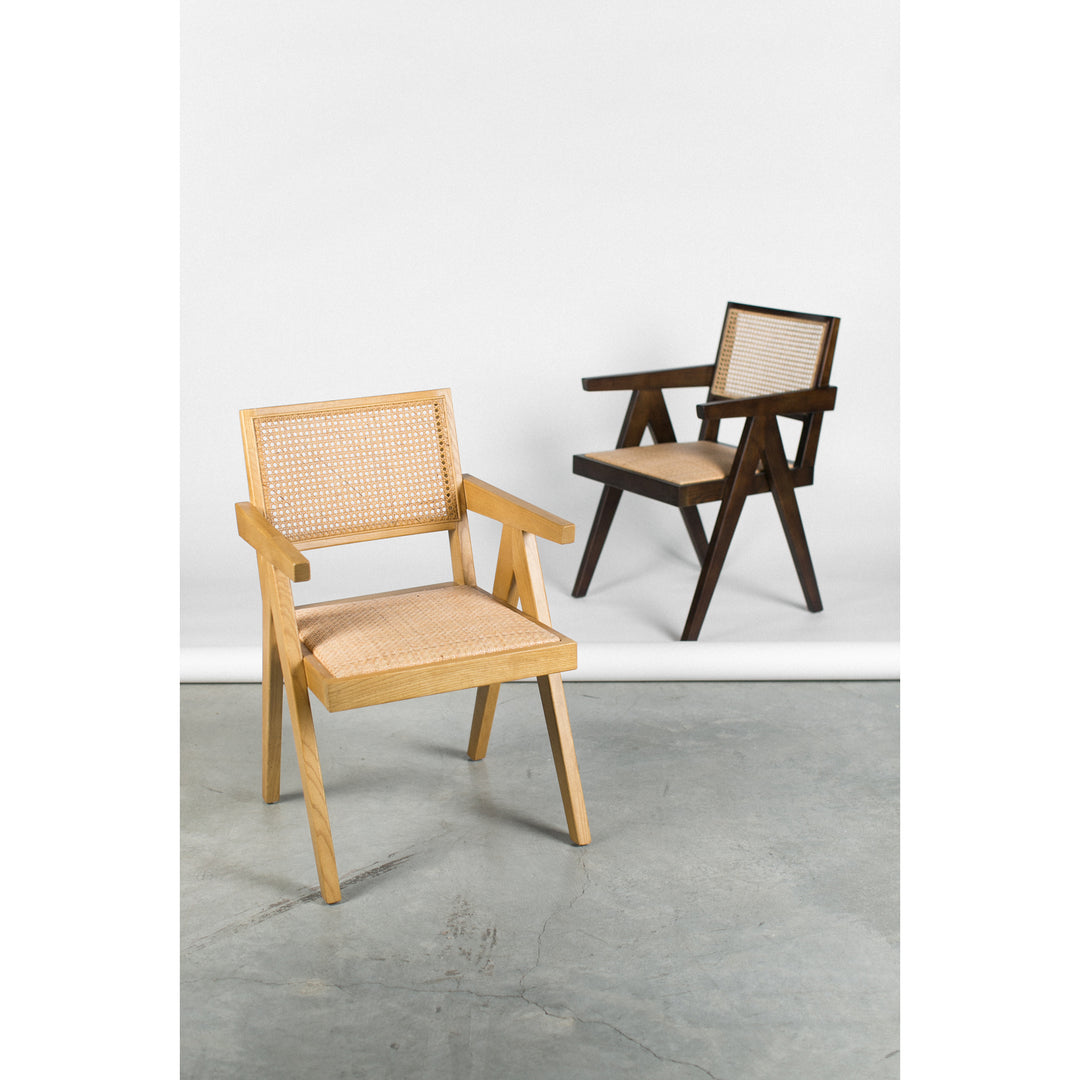 Moe's Home Collection - Takashi Chair Dark Brown - Set of 2 - FG-1022-20 | American Home Furniture