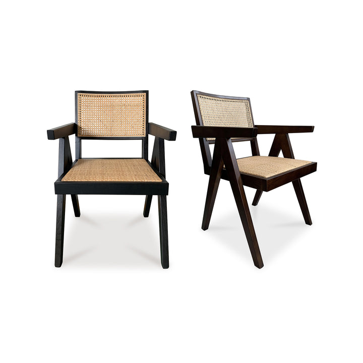 Moe's Home Collection - Takashi Chair Dark Brown - Set of 2 - FG-1022-20 | American Home Furniture