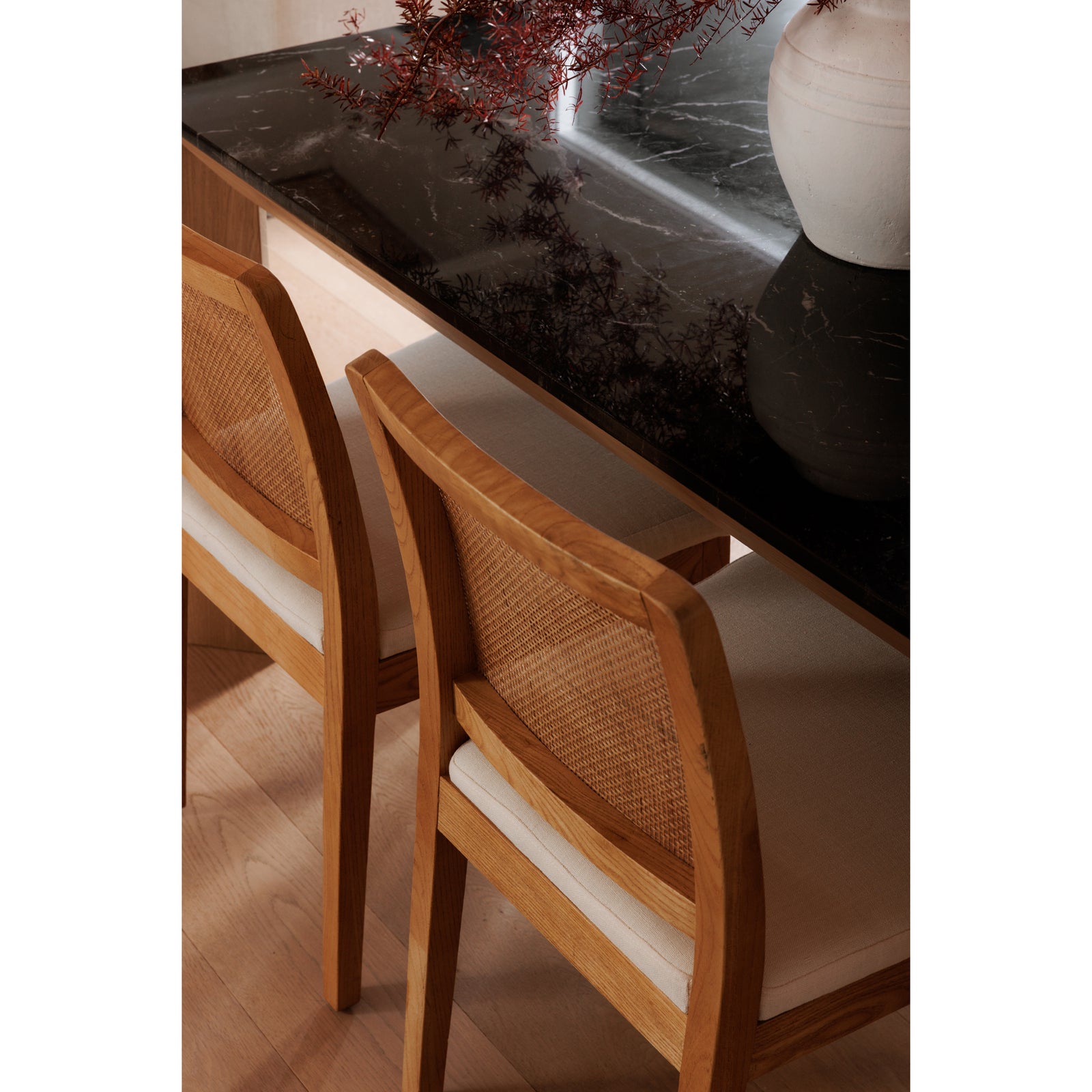 Moe's Home Collection - Orville Dining Chair Natural - Set of 2 - FG-1023-24 | American Home Furniture