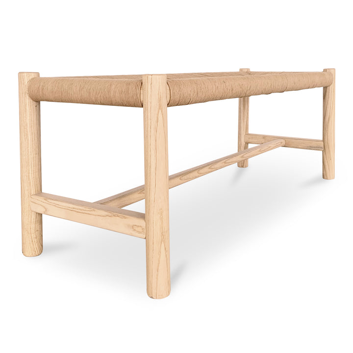 Moe's Home Collection - Hawthorn Bench Large Natural - FG-1028-24 | American Home Furniture