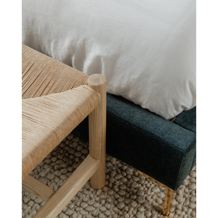Moe's Home Collection - Hawthorn Bench Large Natural - FG-1028-24 | American Home Furniture