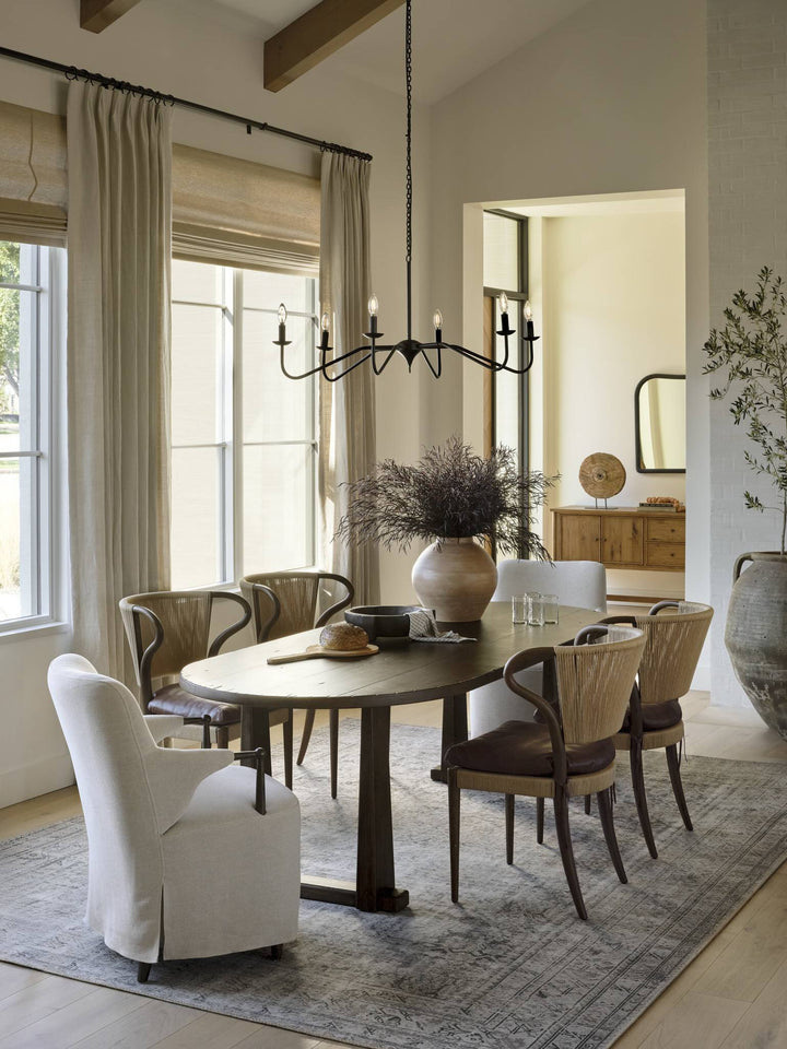 Four Hands - Amira Armless Dining Chair - FHMPRJ-012 | American Home Furniture
