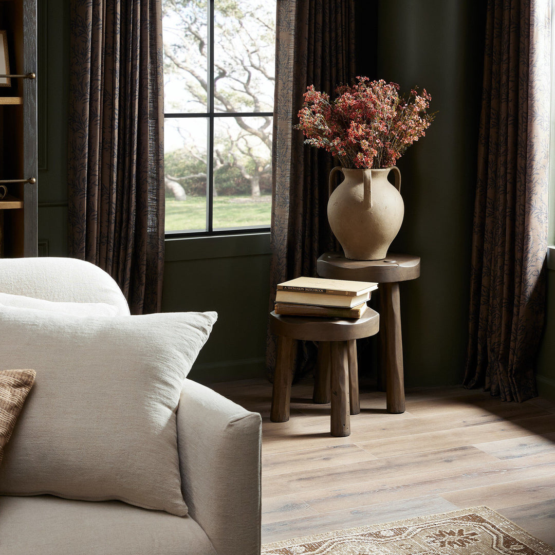 Four Hands - Maha Accent Stool - FHMPRJ-017 | American Home Furniture