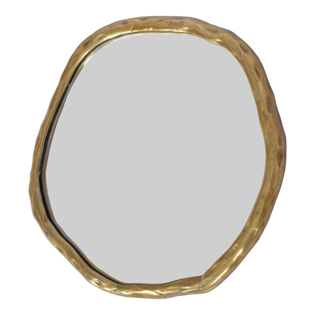 Moe's Home Collection - Foundry Mirror Small Gold - FI-1099-32 | American Home Furniture