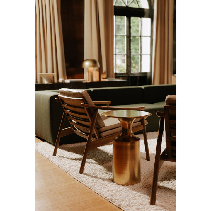 Moe's Home Collection - Rassa Polished Gold Accent Table - FI-1105-32 | American Home Furniture