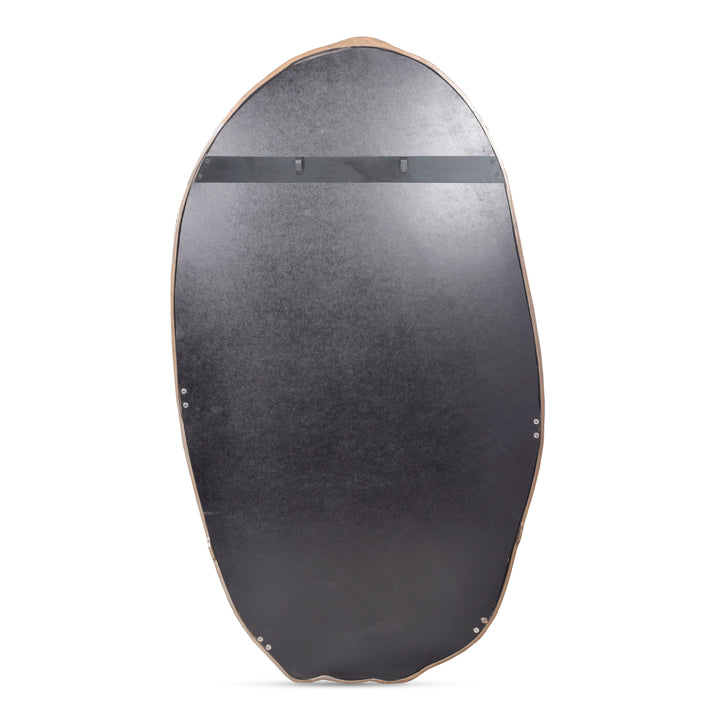 Moe's Home Collection - Foundry Mirror Oval Gold - FI-1113-32 | American Home Furniture