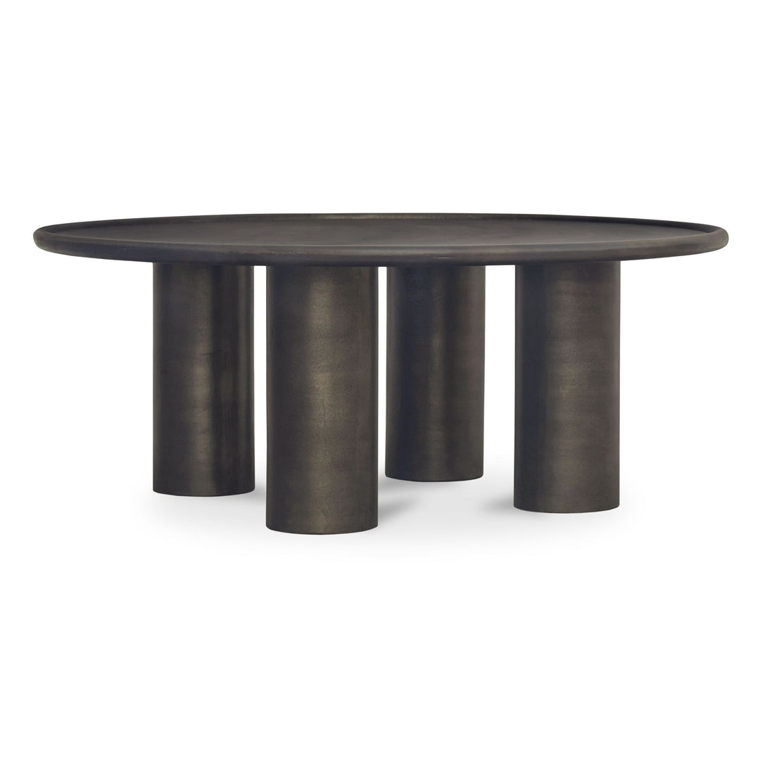 Deacon Outdoor Coffee Table Deep Bronze