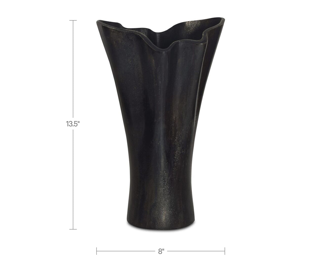 Yeri Cast Aluminum Vase
