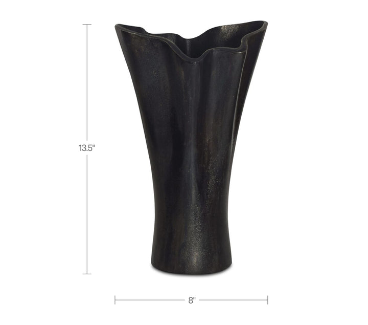 Yeri Cast Aluminum Vase