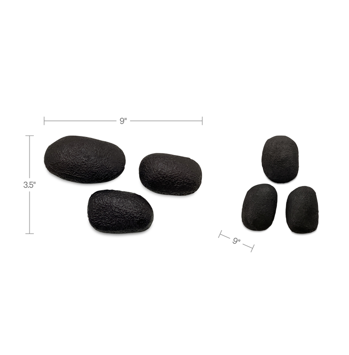 Breton Cast Aluminum Wall Sculpture - Set of 3
