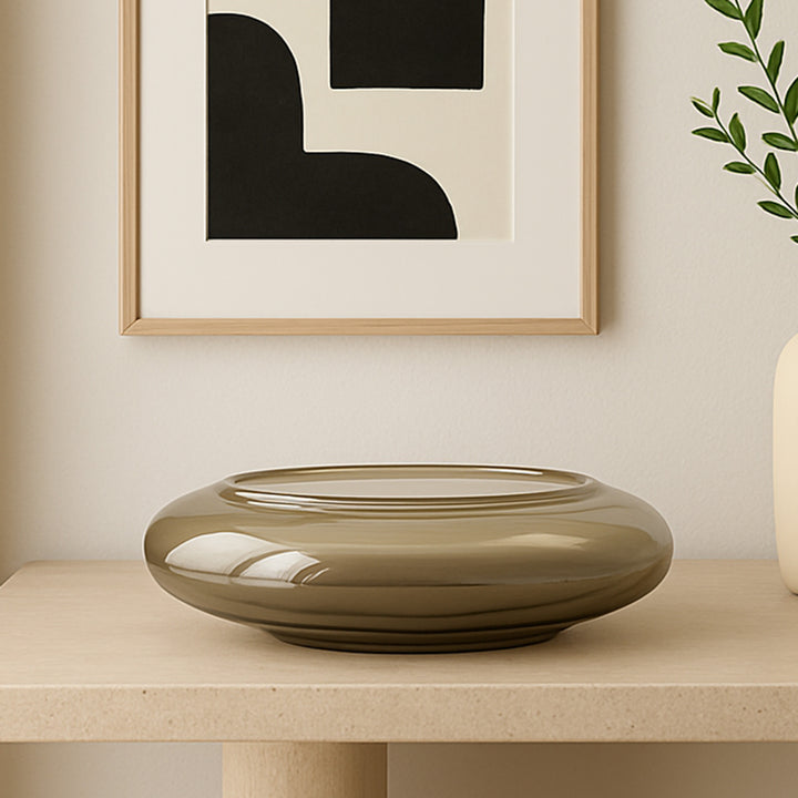 Polene Glass Bowl Large Smoky