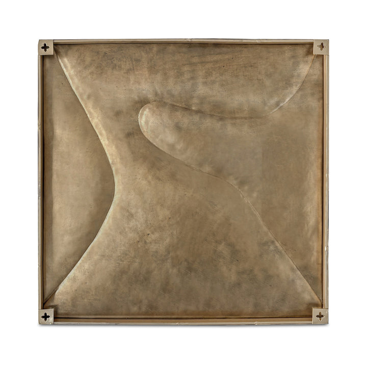Bode Wall Sculpture Aged Brass