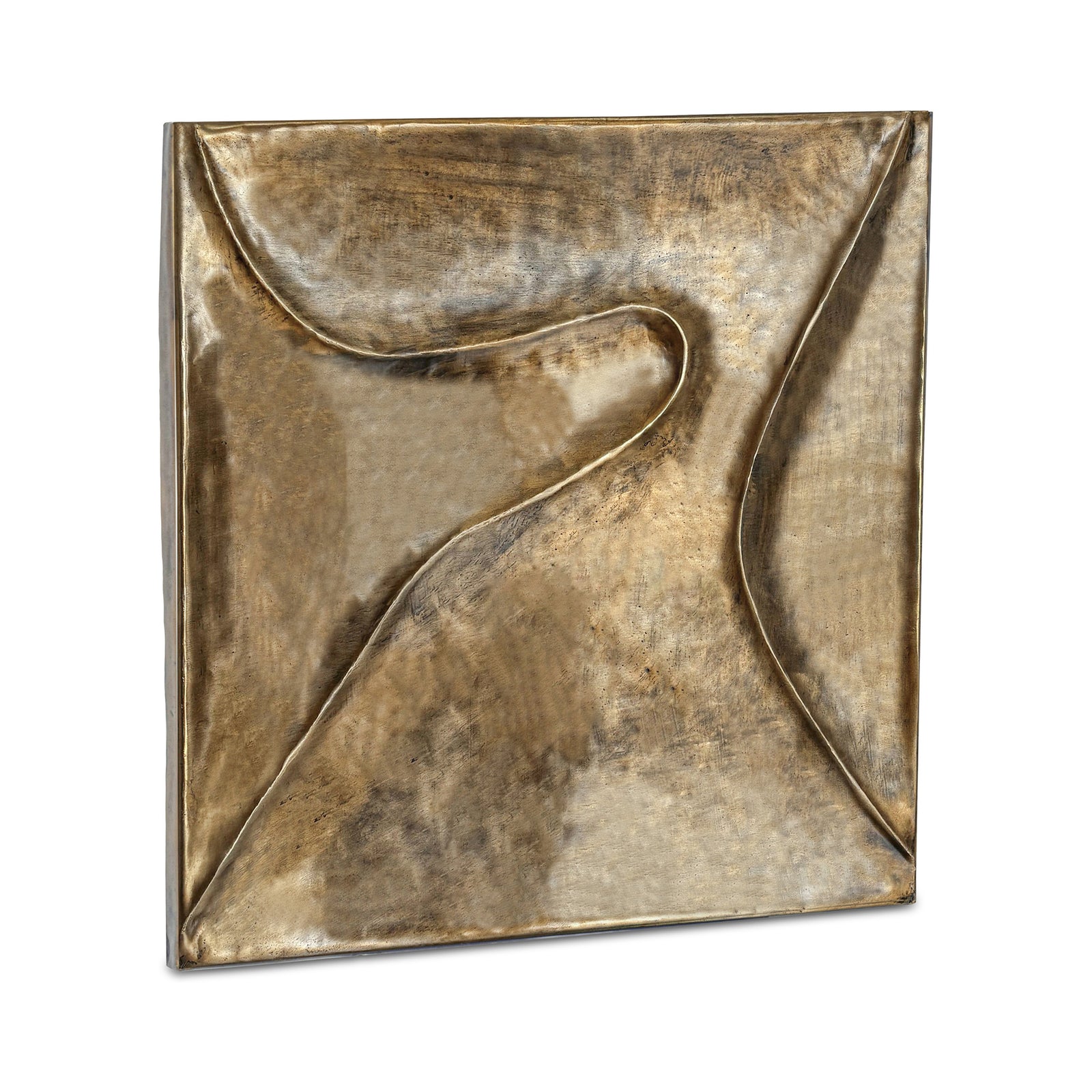 Bode Wall Sculpture Aged Brass