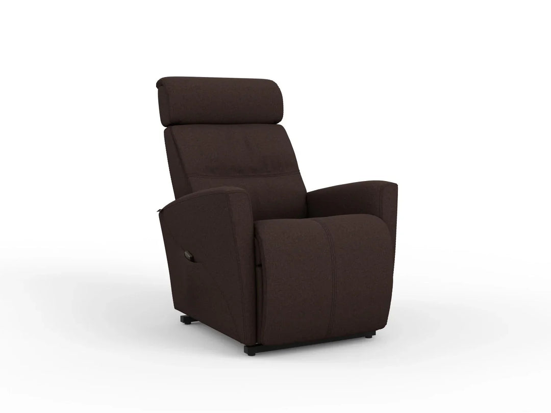 Small - 28.7"W x 41.3"H x 38.1"D/Motorized/Dark Brown