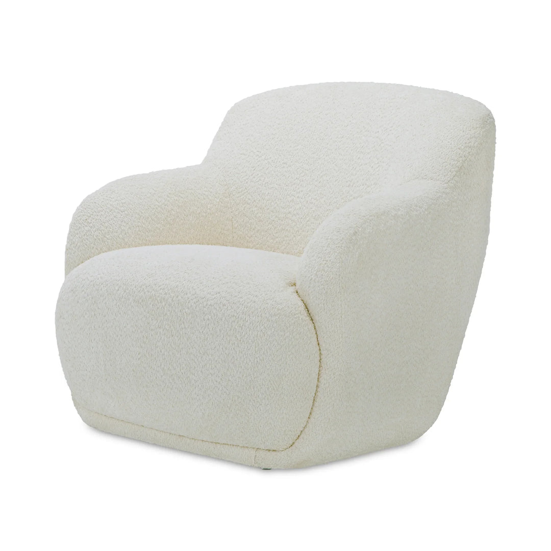 Stevie Lounge Chair Cream - AmericanHomeFurniture