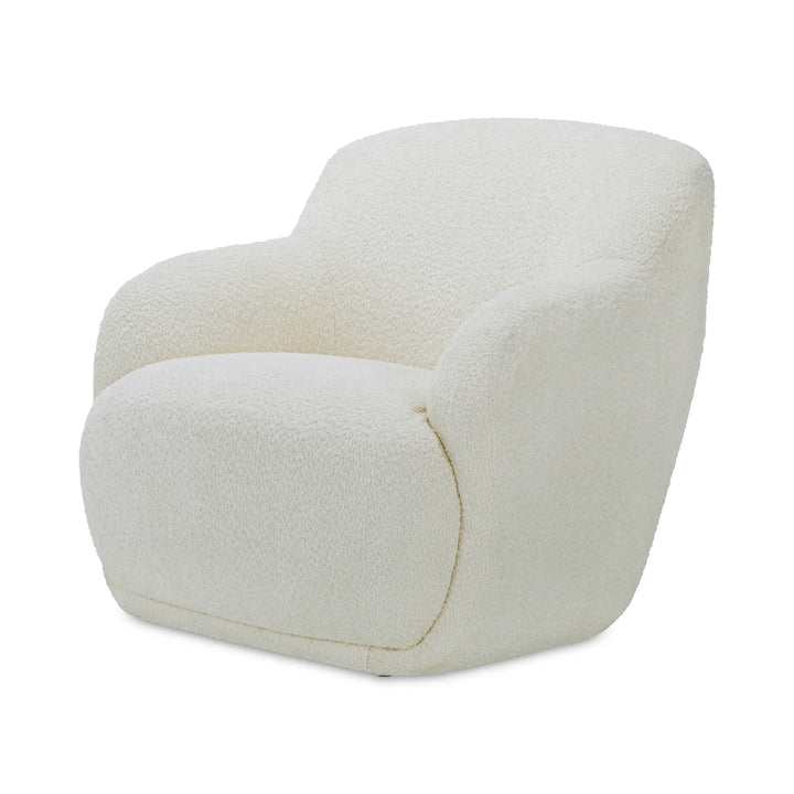Moe's Home Collection - Stevie Lounge Chair Cream - FO-1001-05 | American Home Furniture