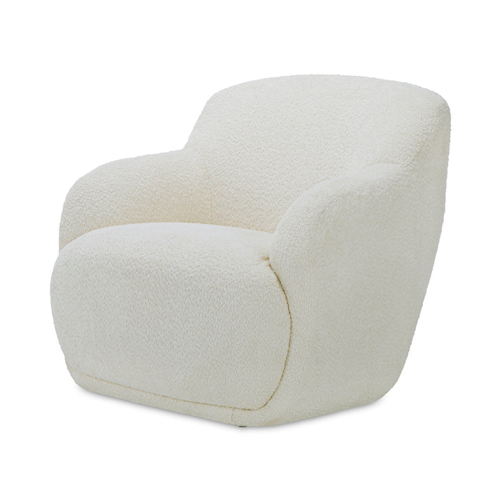 Moe's Home Collection - Stevie Lounge Chair Cream - FO-1001-05 | American Home Furniture
