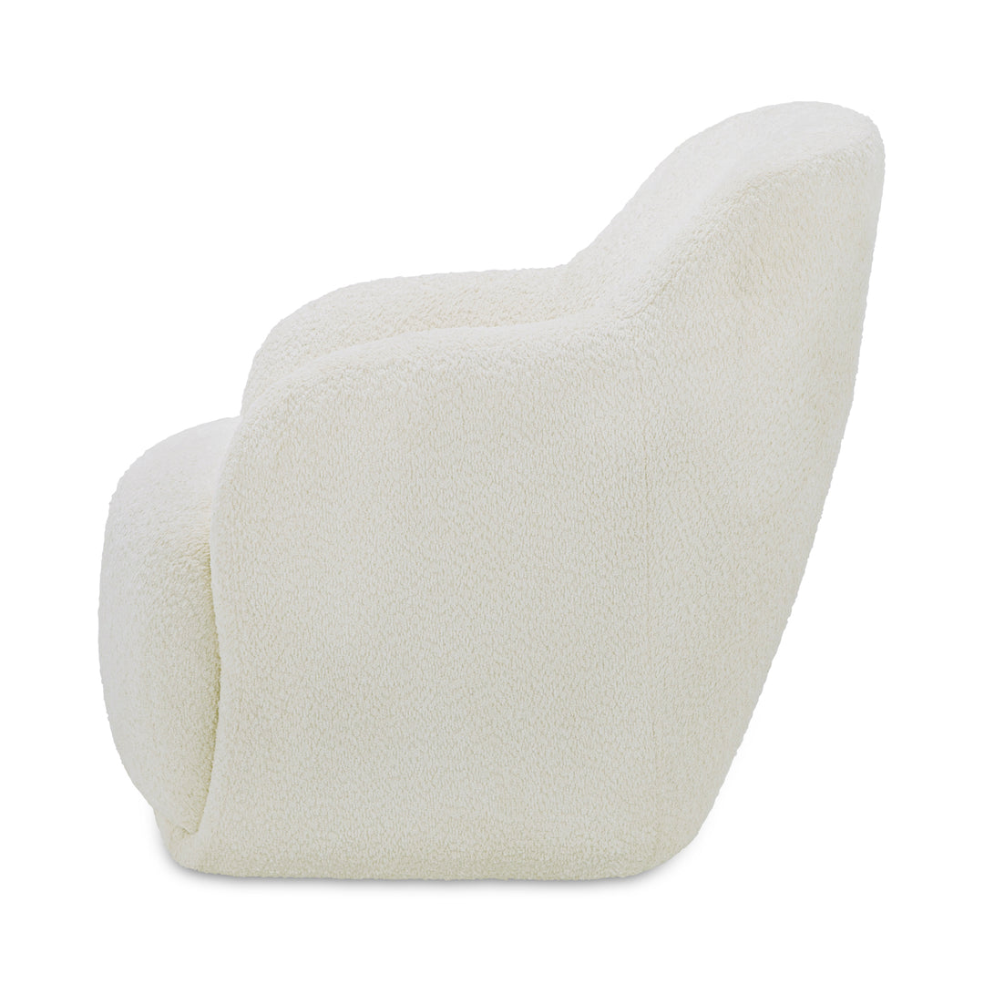 Moe's Home Collection - Stevie Lounge Chair Cream - FO-1001-05 | American Home Furniture