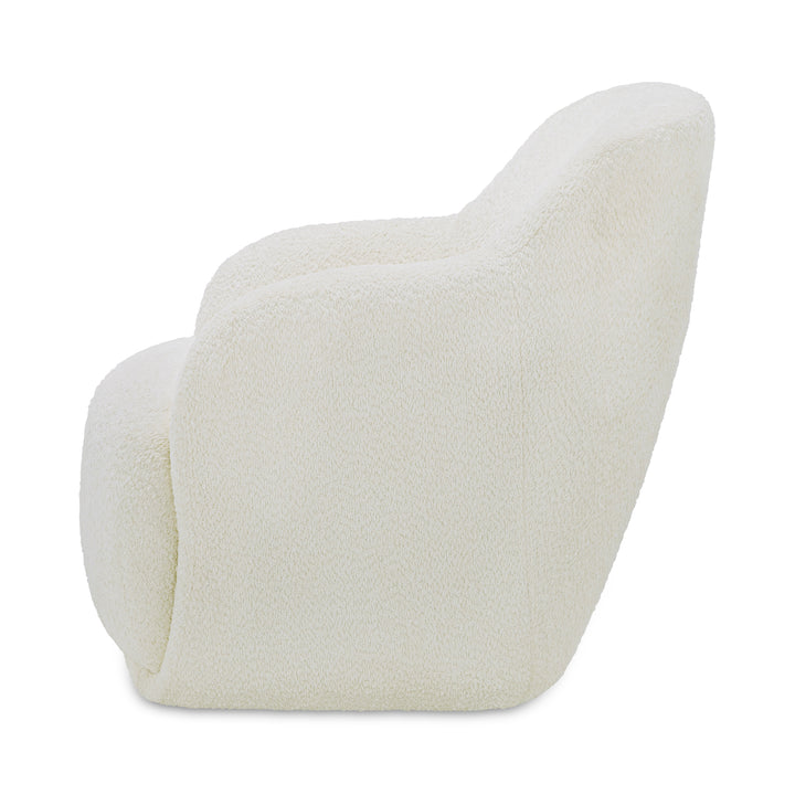 Moe's Home Collection - Stevie Lounge Chair Cream - FO-1001-05 | American Home Furniture
