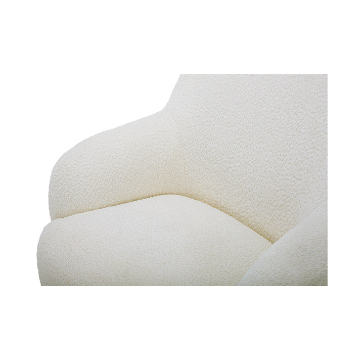 Moe's Home Collection - Stevie Lounge Chair Cream - FO-1001-05 | American Home Furniture