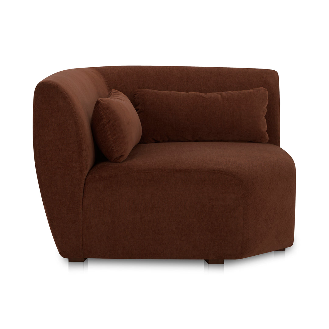 Moe's Home Collection - Amelia Corner Chair Chestnut - FO-1013-03 | American Home Furniture