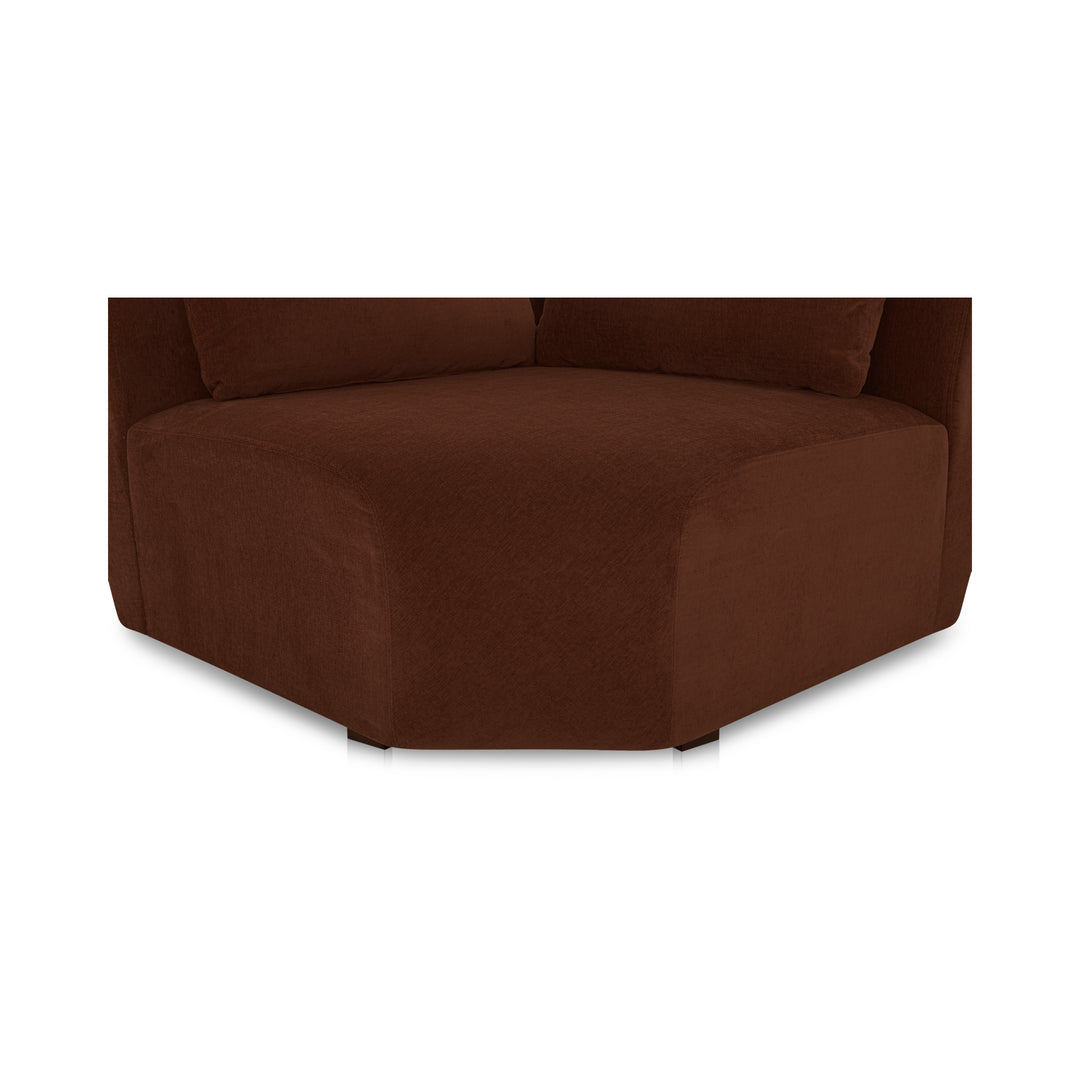 Moe's Home Collection - Amelia Corner Chair Chestnut - FO-1013-03 | American Home Furniture