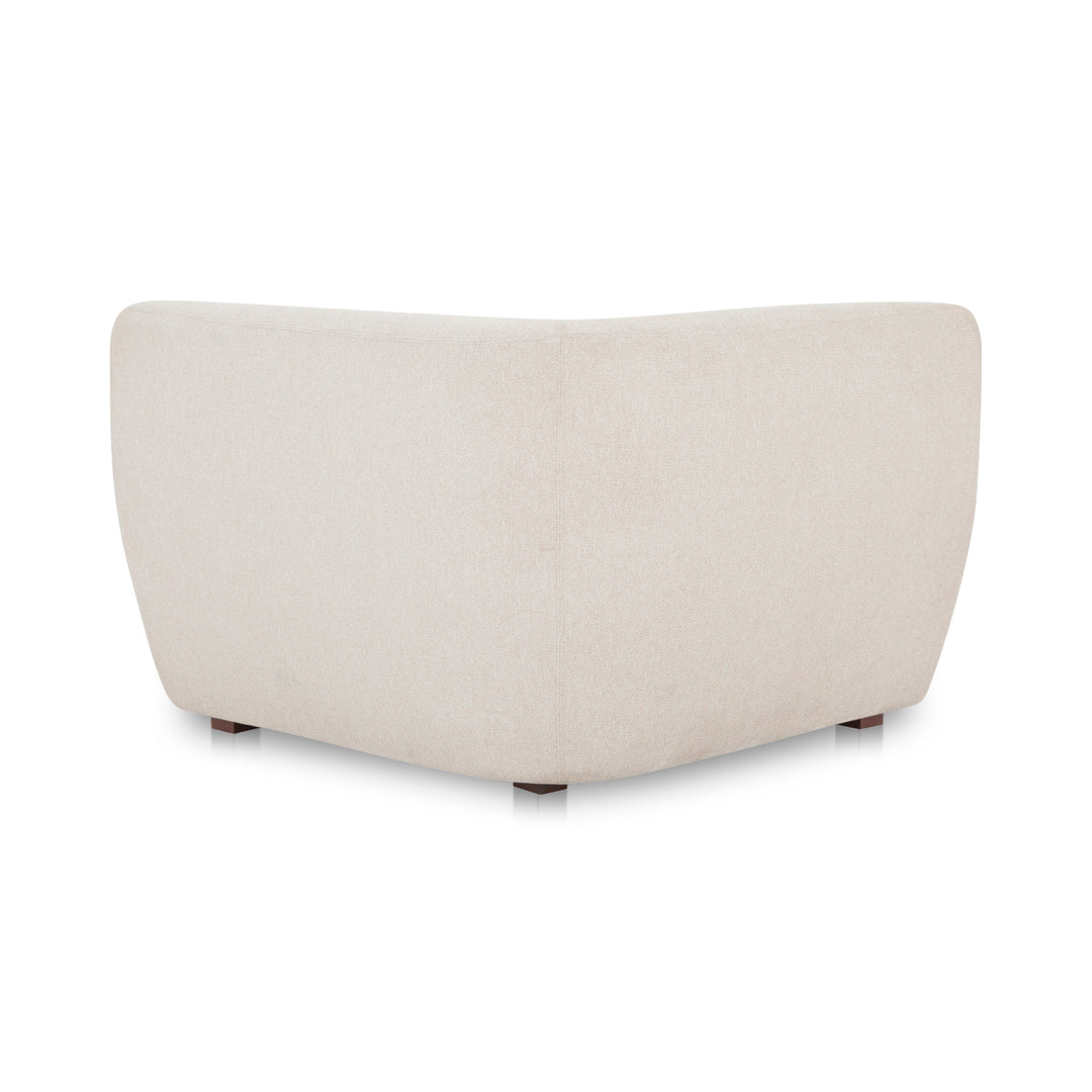 Moe's Home Collection - Amelia Corner Chair Warm White - FO-1013-18 | American Home Furniture