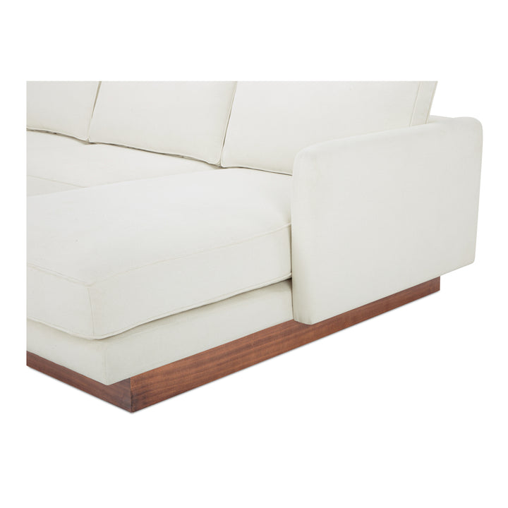 Moe's Home Collection - Vernon Right Sectional White - FO-1027-05-R-0 | American Home Furniture