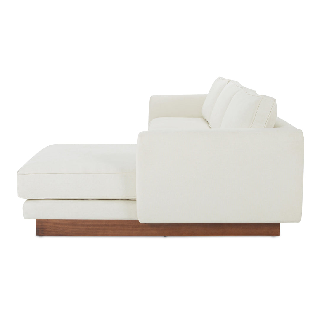 Moe's Home Collection - Vernon Right Sectional White - FO-1027-05-R-0 | American Home Furniture