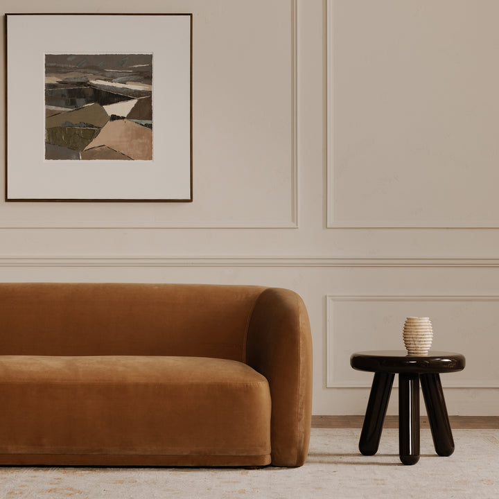 Moe's Home Collection - Faye Sofa Tan Faux Mohair - FO-1029-40 | American Home Furniture